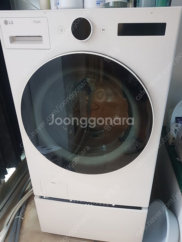 LG 오브제 23키로 세탁기, 미니워시 포함--0