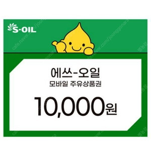 에쓰오일 10만원 교환권