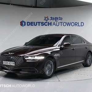 제네시스 G90 중고 제네시스 중고 가격 갈색 2020년식 58,484km 3.8 GDI AWD 럭셔리 중고자동차