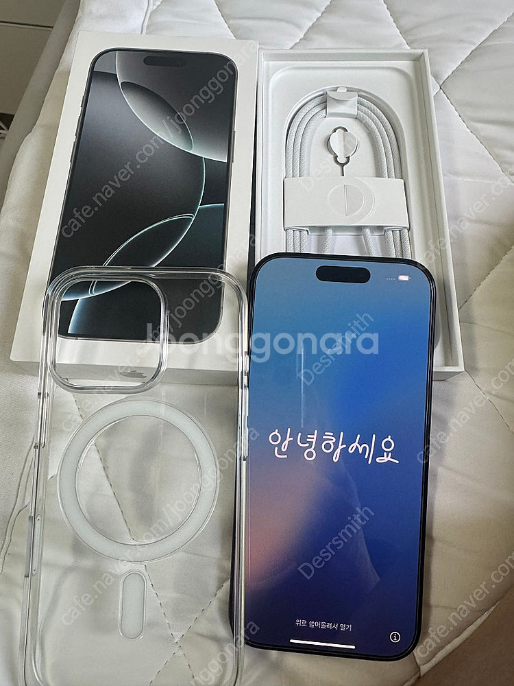 아이폰 16 Pro 블랙 티타늄128기가--0