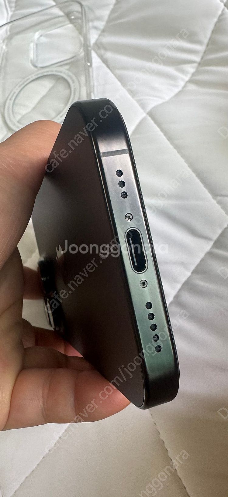 아이폰 16 Pro 블랙 티타늄128기가--2