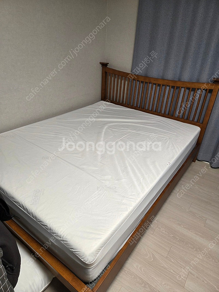 헨릭 앤 빈센트 메모리폼 Q침대 매트리스 원목 프레임 ...--0
