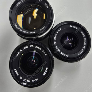 캐논 FD 렌즈 28mm FL55mm 1.2