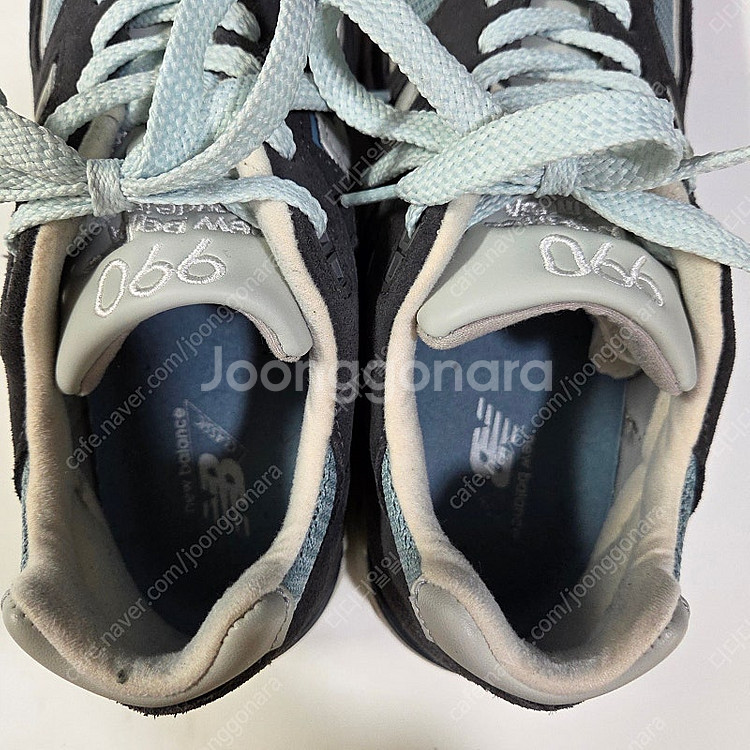 뉴발란스 / 990v2 KITH 키쓰 스틸 블루 / 2...--4