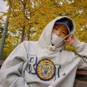 새제품 폴로 랄프로렌 타이거 후드 류준열 큐알코드 정품 인증