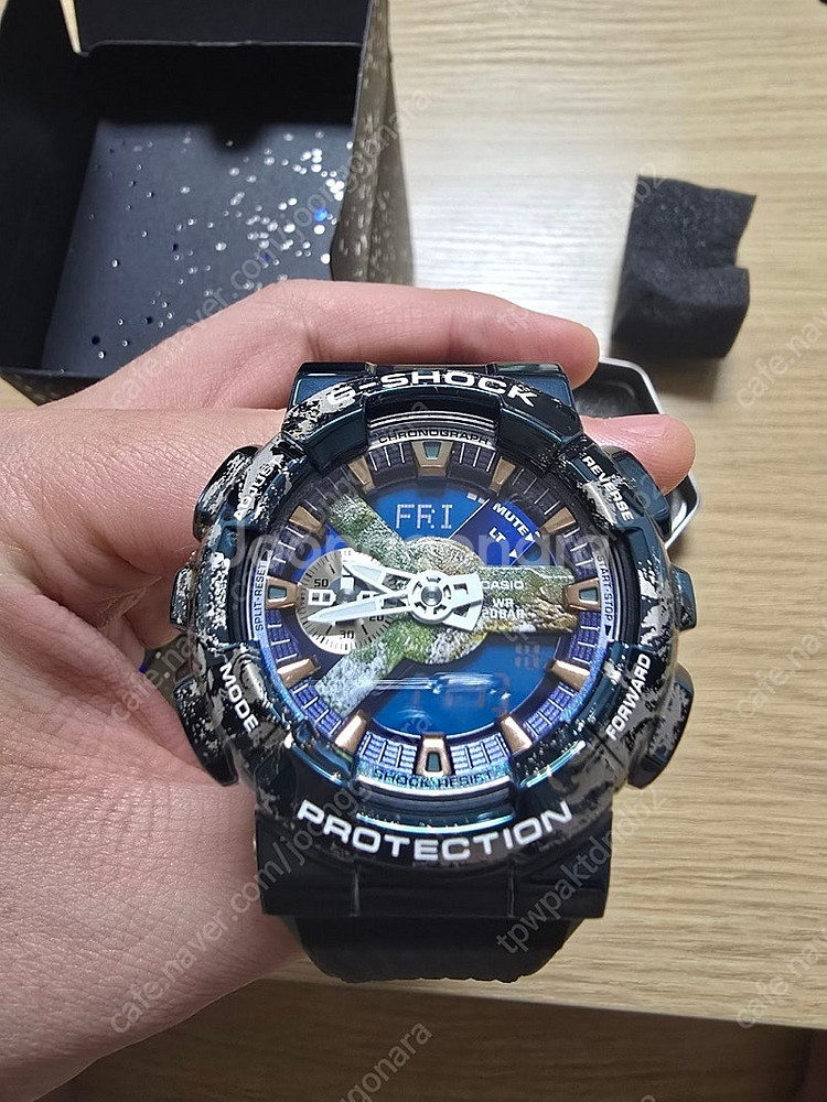 지샥 한정판 빅페이스메탈 지구(GM-110EARTH-1...--1