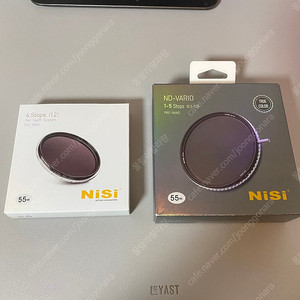 니시 트루 컬러 가변 1-9스탑 ND필터 55mm 판매합니다. (Nisi 1-9 Stops VND필터 55mm)