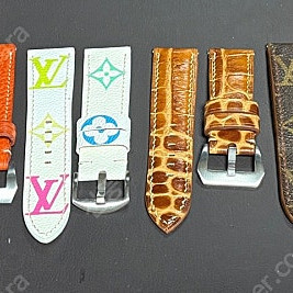 파네라이 26mm 스트랩 팝니다! (코리지아, 스쿠알로, 호루스, 해외제작 등)