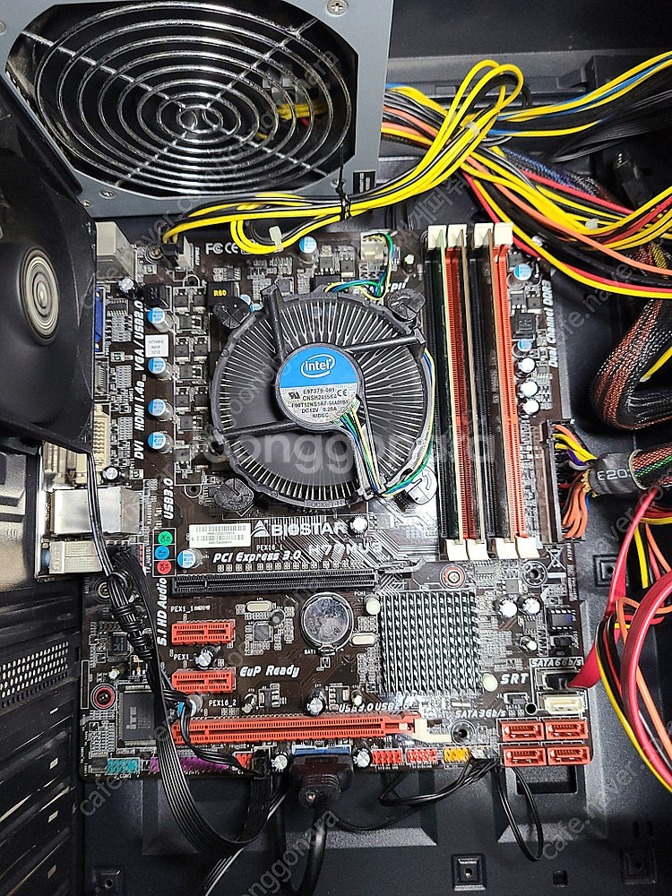 컴퓨터 본체 데스크톱 조립 PC 싸게팝니다--2