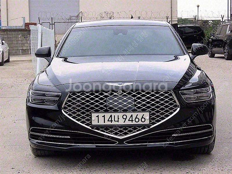 제네시스 G90 중고차 가격 제네시스 중고 검정색 20...--0