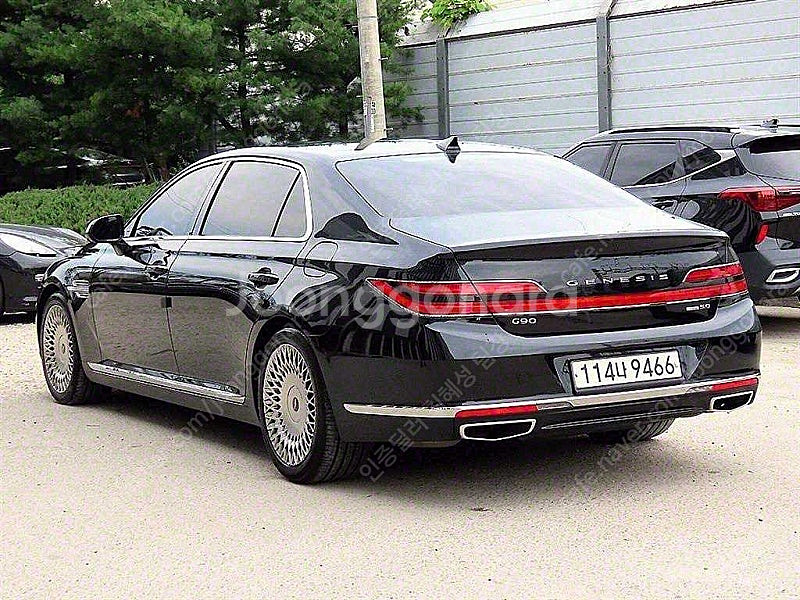 제네시스 G90 중고차 가격 제네시스 중고 검정색 20...--3