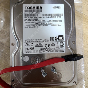 도시바 데탑용 500기가 하드 500GB HDD 택포9천원