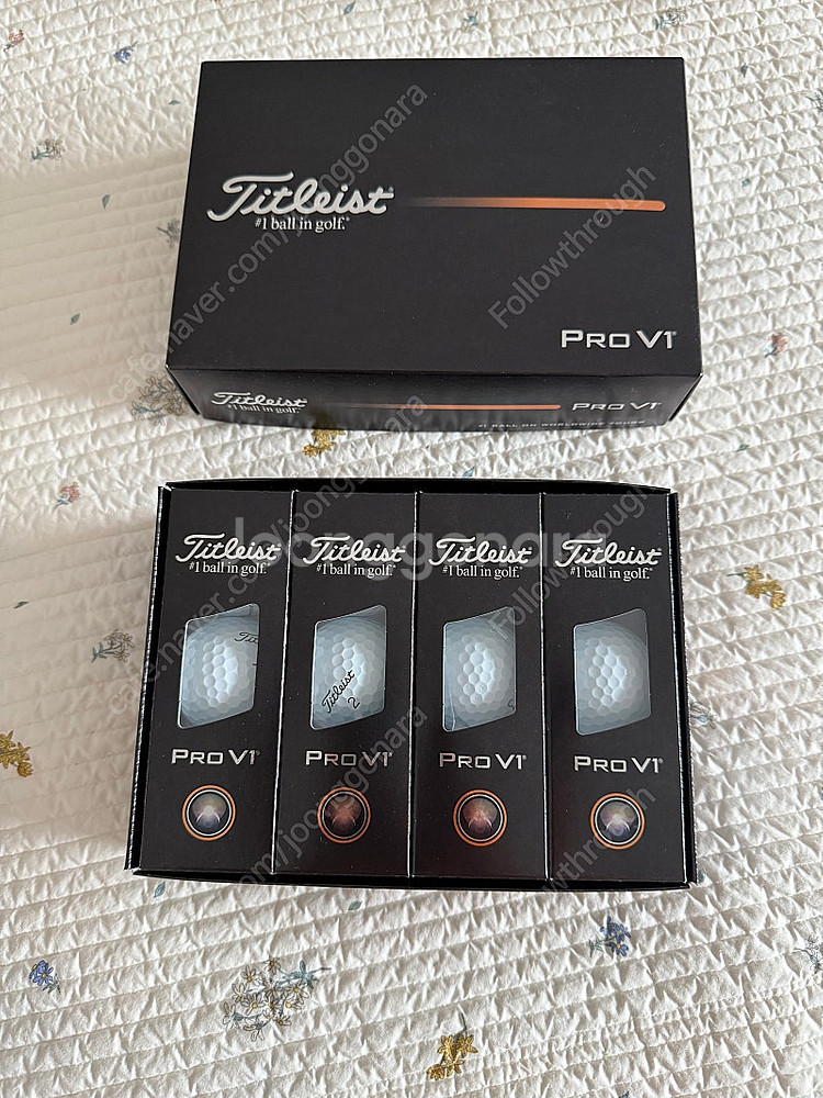 신형 타이틀리스트 prov1 골프공 팝니다--1