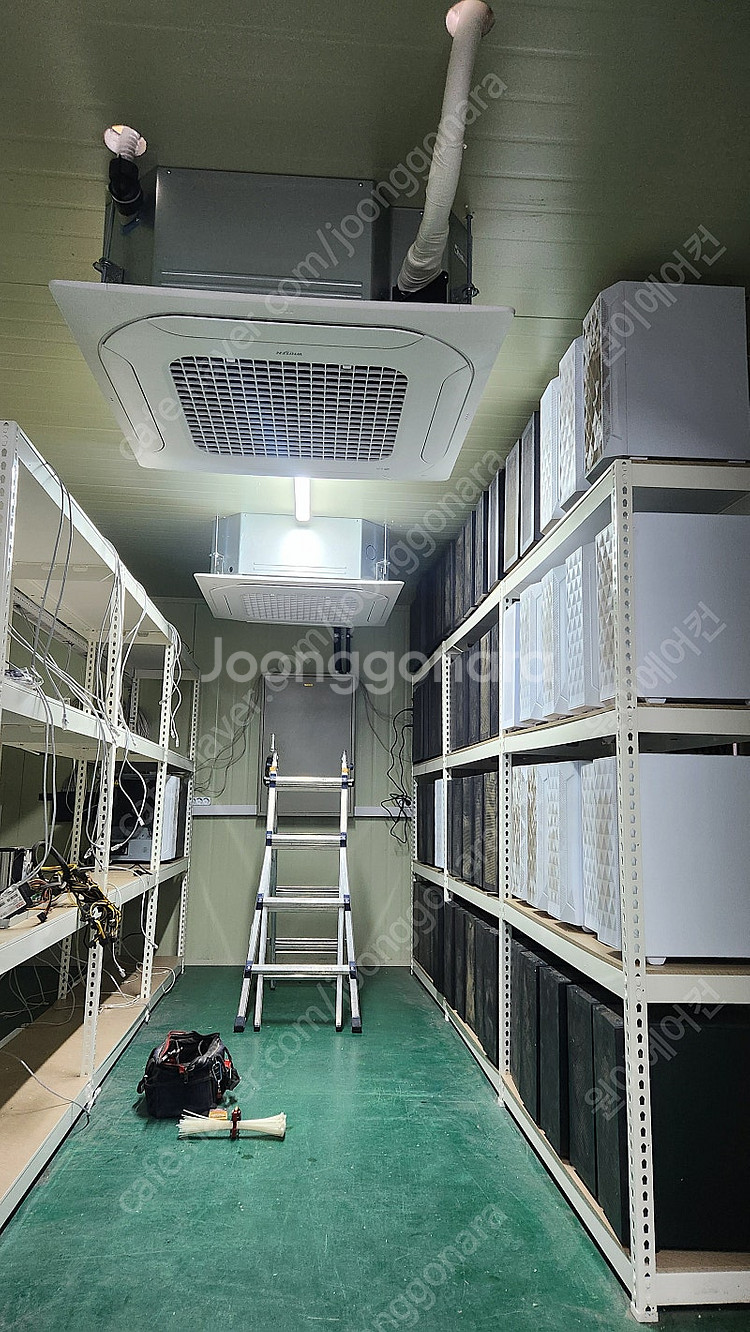 [판매] 중고 천장형 냉난방 시스템 에어컨 판매 및 설...--6