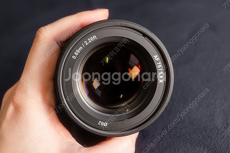 삼양 AF 75mm F1.8 후지 X마운트--1