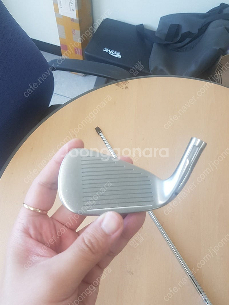 테일러메이드 스텔스 아이언 7번 헤드+샤프트 파손품 팝...--1