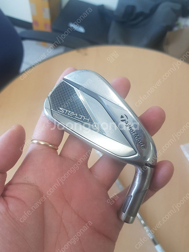 테일러메이드 스텔스 아이언 7번 헤드+샤프트 파손품 팝...--2