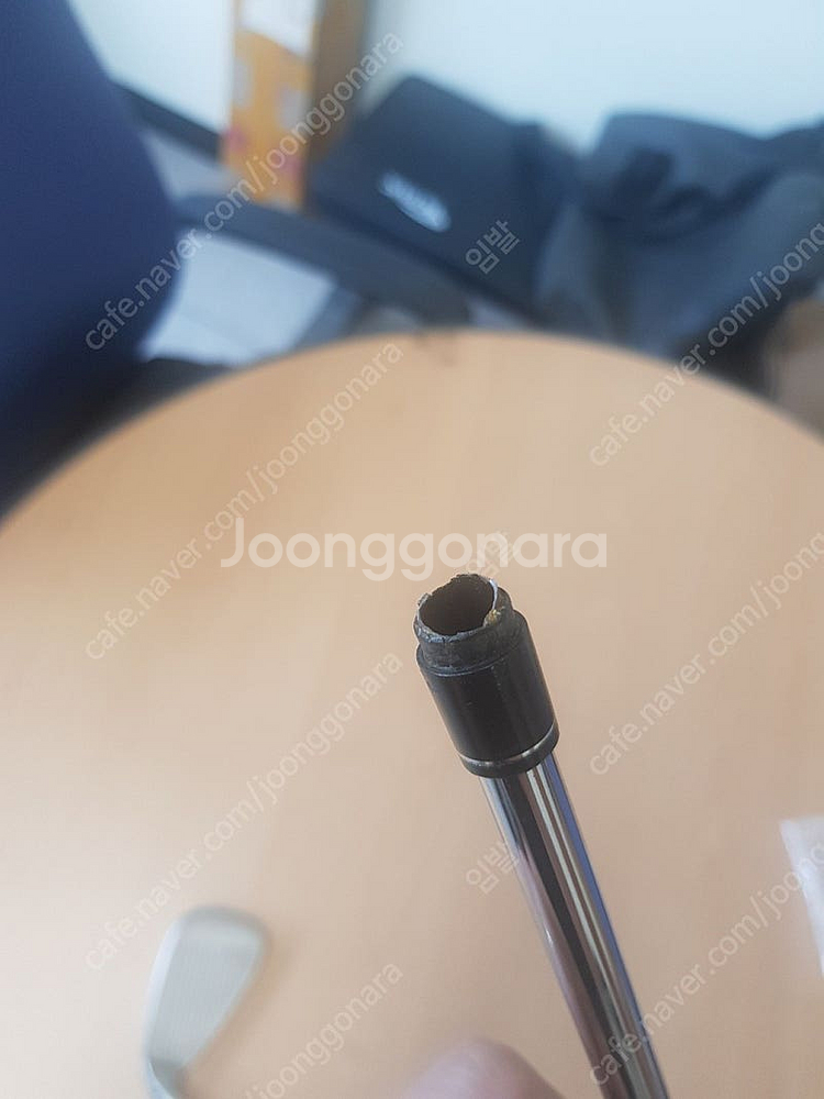 테일러메이드 스텔스 아이언 7번 헤드+샤프트 파손품 팝...--5