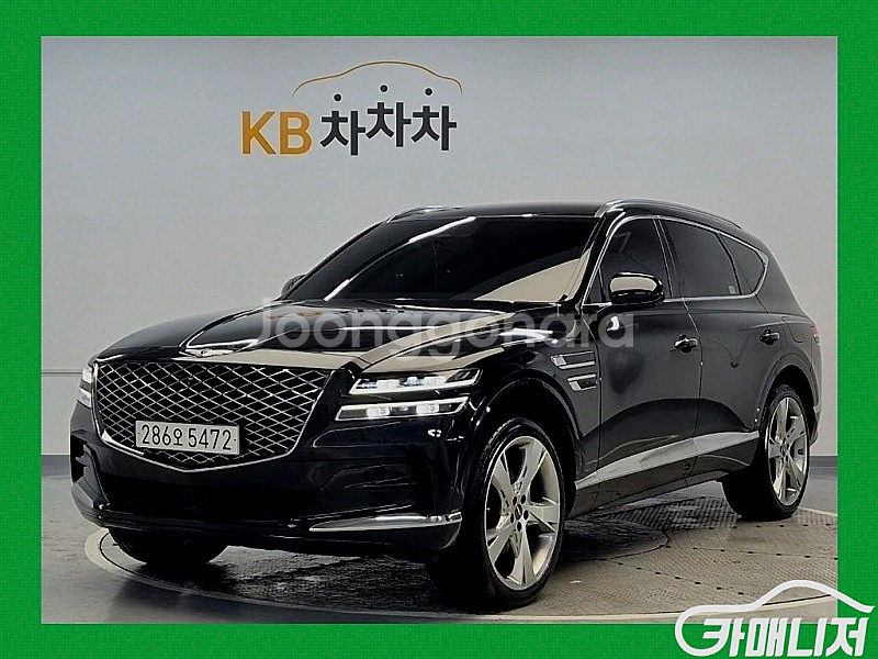 GV80 가솔린 2.5T AWD 2021 년 중고차/전...--0