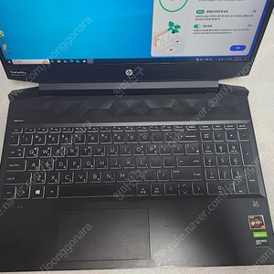 HP 게이밍노트북 15-ec0054AX 판매합니다 (라이젠7 3750H/gtx1660ti/램16기가)