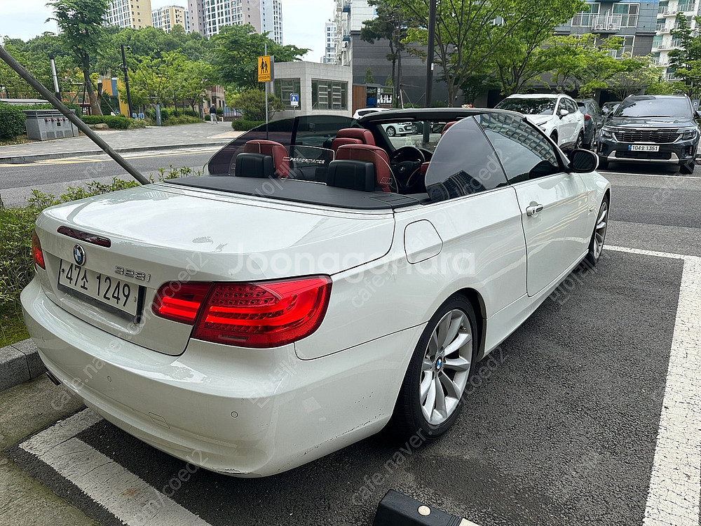 BMW 328i(e93) 화이트&레드 13년식 마지막(...--3