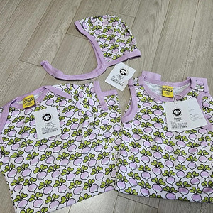 던스(DUNS) 25ss 순무 연보라 모브 새상품(덩가리,썸머수트,보넷)