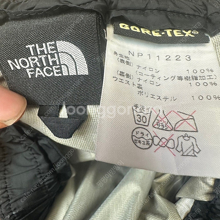 노스페이스 일본판 고어텍스 블랙트랙팬츠 L--2