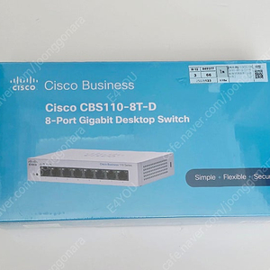 [미개봉]CISCO CBS110-8T-D 4대 팜