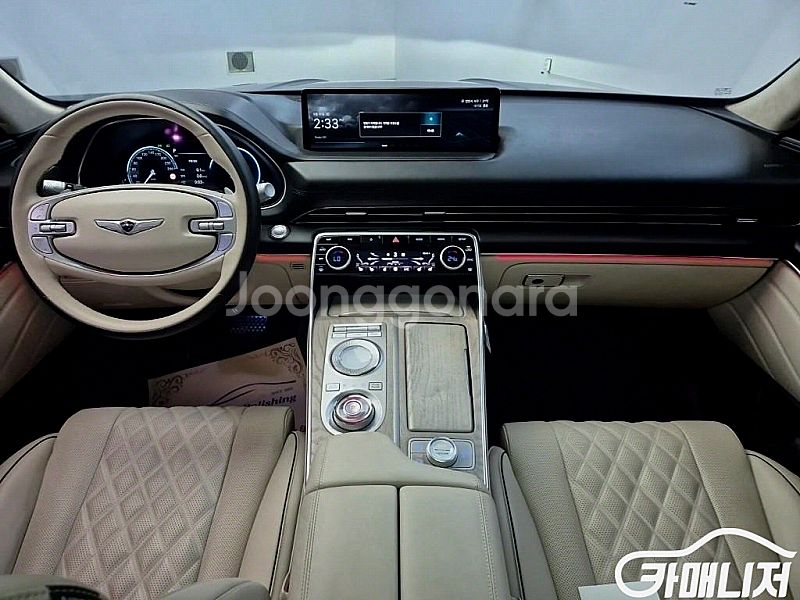 GV80 가솔린 3.5T AWD 2022 년 중고차/전...--0