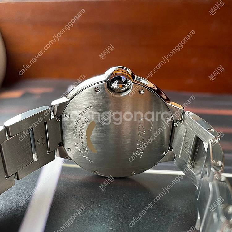 까르띠에 발롱블루 36mm 스틸 쿼츠 W69011Z4--7