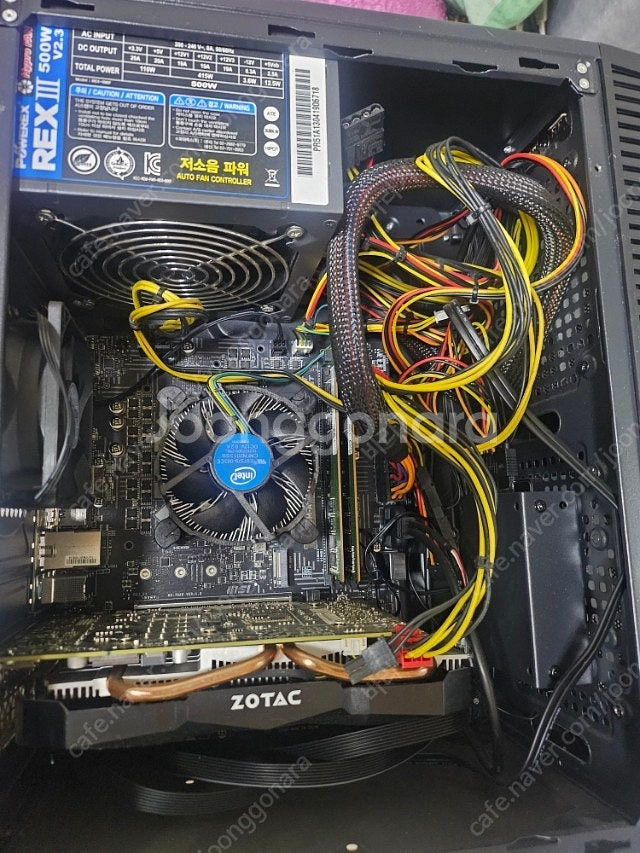 인텔 i5 11400f 본체 팝니다--1