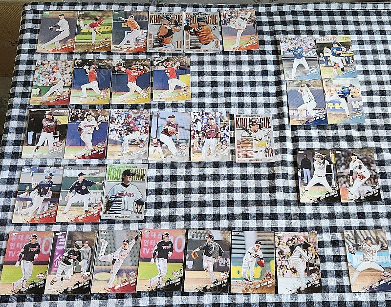 KBO카드 33장 일괄 6000원--0