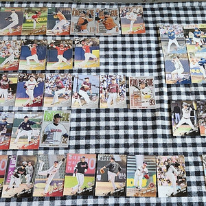 KBO카드 33장 일괄 6000원