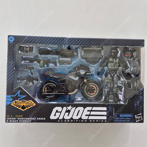 지아이조 지아이죠 클래시파이드 6인치 gijoe classified 나이트 포스 쇼크웨이브 나포 미개봉