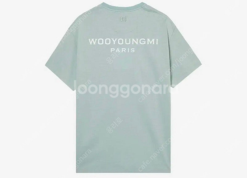 우영미 23fw 민트 반팔 (새상품)--0
