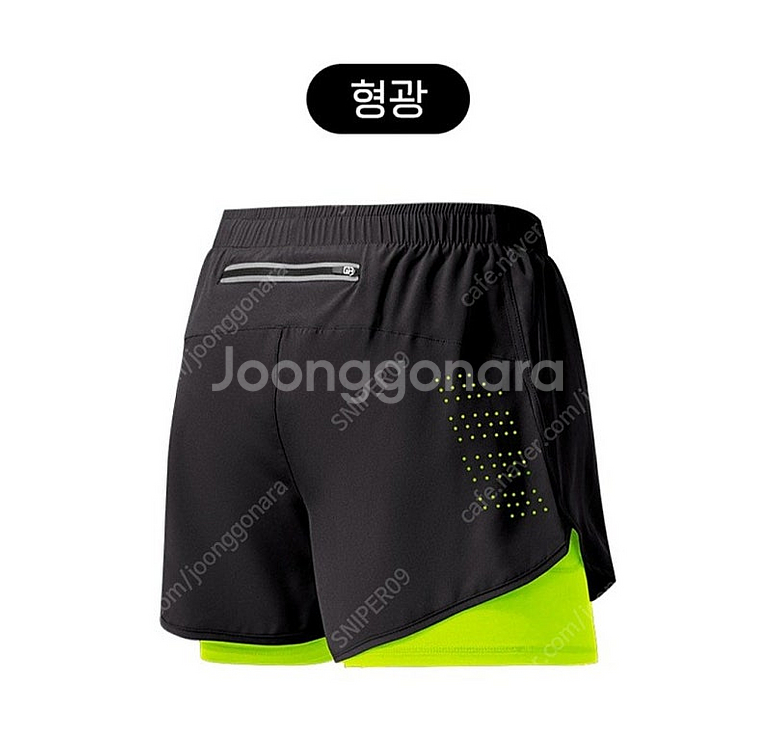(새제품)마라톤 반바지 트레이닝 헬스 짐웨어 속바지 운...--0