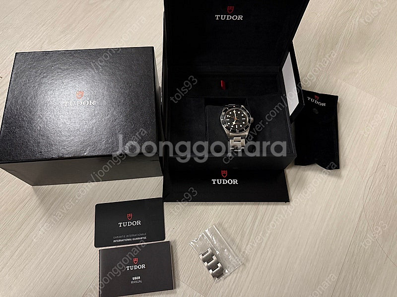 튜더 블랙베이58 검판 39mm--0