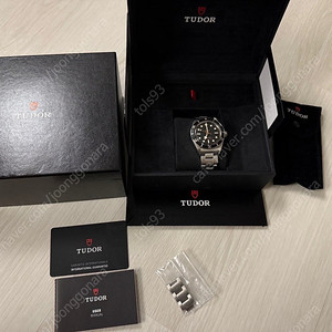 튜더 블랙베이58 검판 39mm