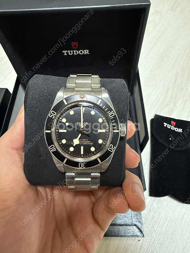 튜더 블랙베이58 검판 39mm--1