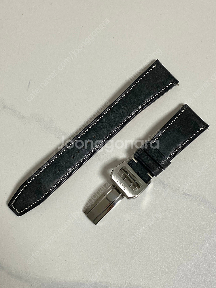 IWC 브라이틀링 임가 아수라 인피니토 가죽 줄 스트랩...--6