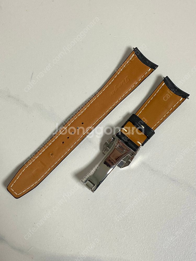 IWC 브라이틀링 임가 아수라 인피니토 가죽 줄 스트랩...--7