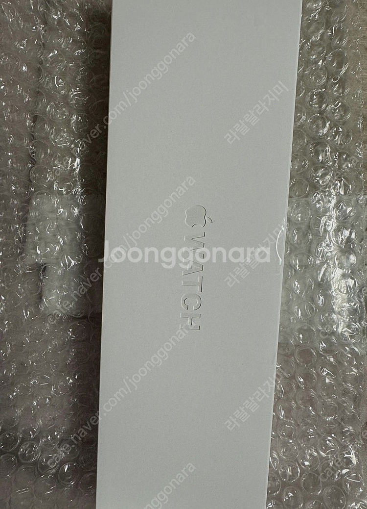 애플워치10 46mm 제트블랙 M/L GPS 미개봉 팝...--0