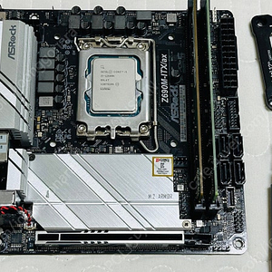 12600k z690m itx 삼성 16gb 램 포함 판매