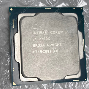 i7-7700K 인텔 CPU