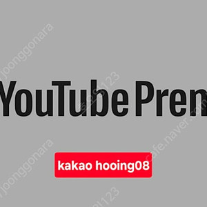 유튜브 프리미엄 가족 구성원 모십니다.