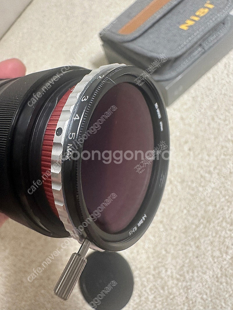 카메라 ZV-E10 + 단렌즈35mm + 짐벌 + 필터 일괄 판매합니다.--6