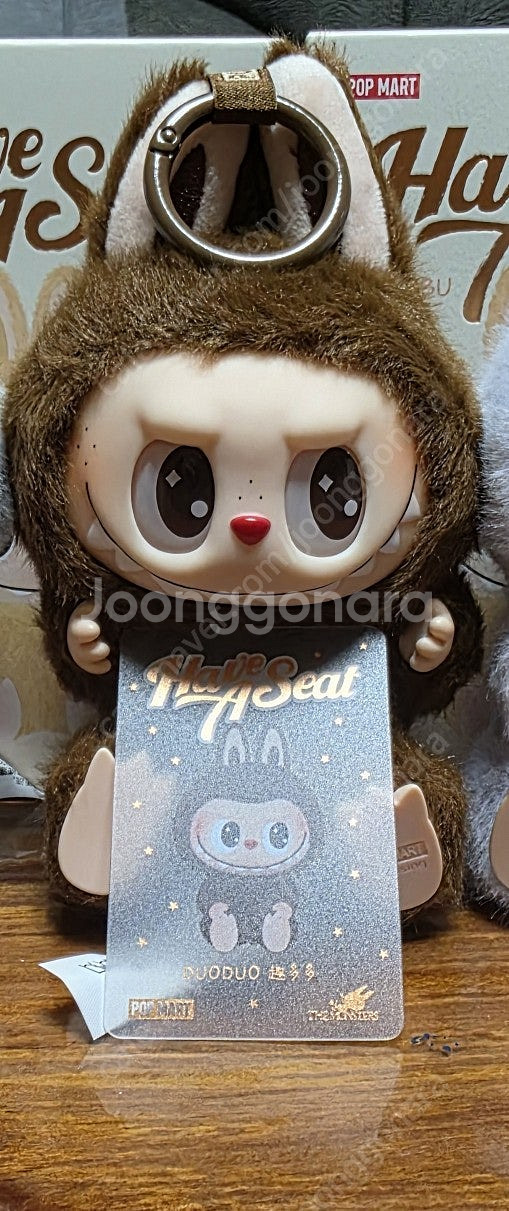 팝마트 라부부 나랑 같이놀자 두오두오 시크릿 판매합니다--1