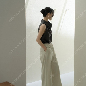 하우투러브미 리안 폴드 스트링 와이드 팬츠