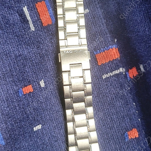 태그호이어 까레라 43mm 브레이슬릿 메탈줄 22mm 판매합니다.