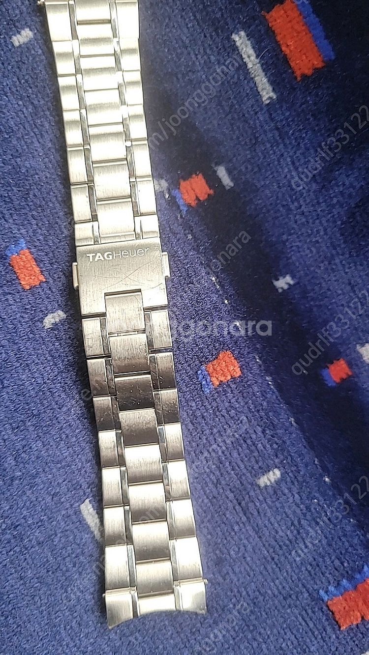 태그호이어 까레라 43mm 브레이슬릿 메탈줄 22mm ...--2